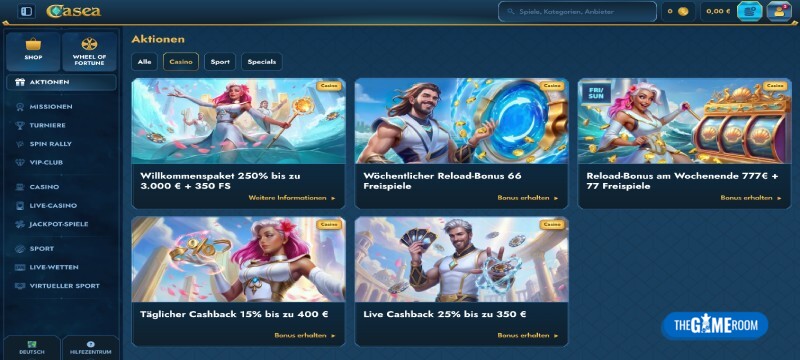 Bonusangebote in Casinos ohne GGL